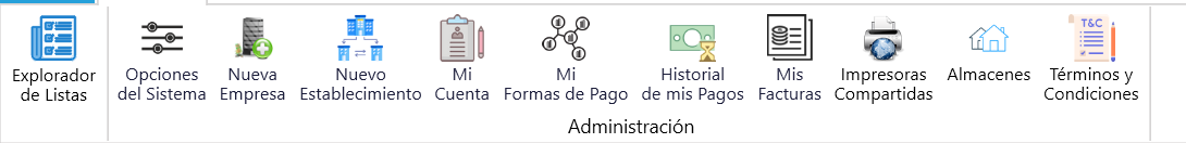 La pestaña Empresa