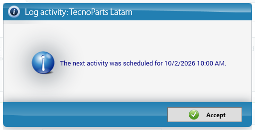 Next step notice