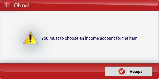 KeyTray requires an income account