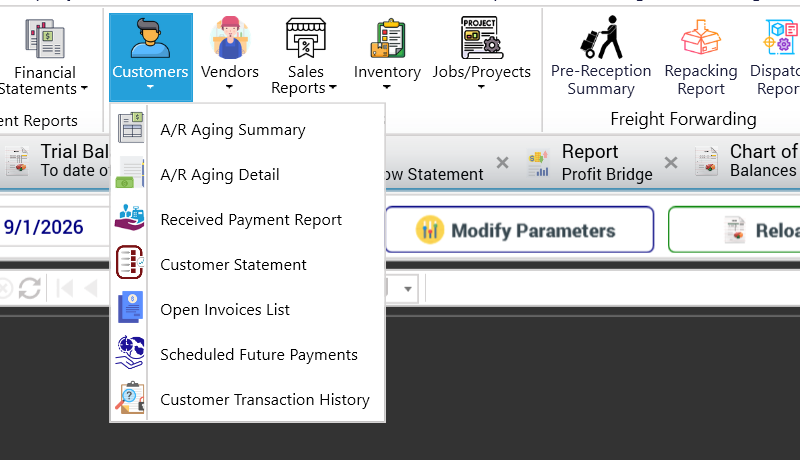 Customer reports
