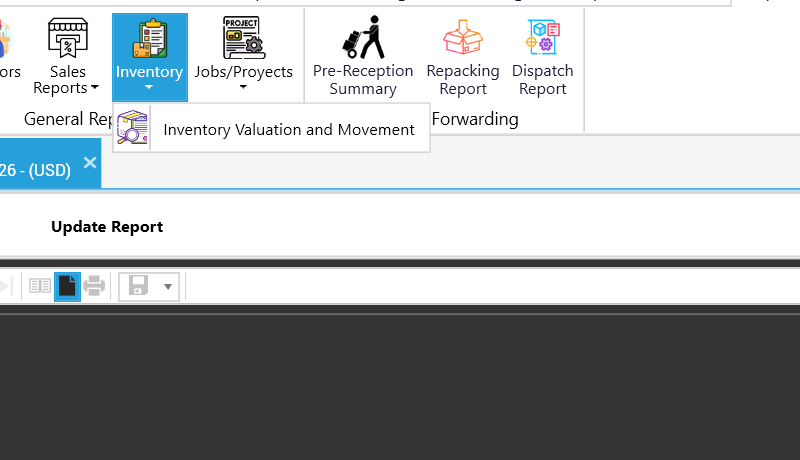 Inventory reports
