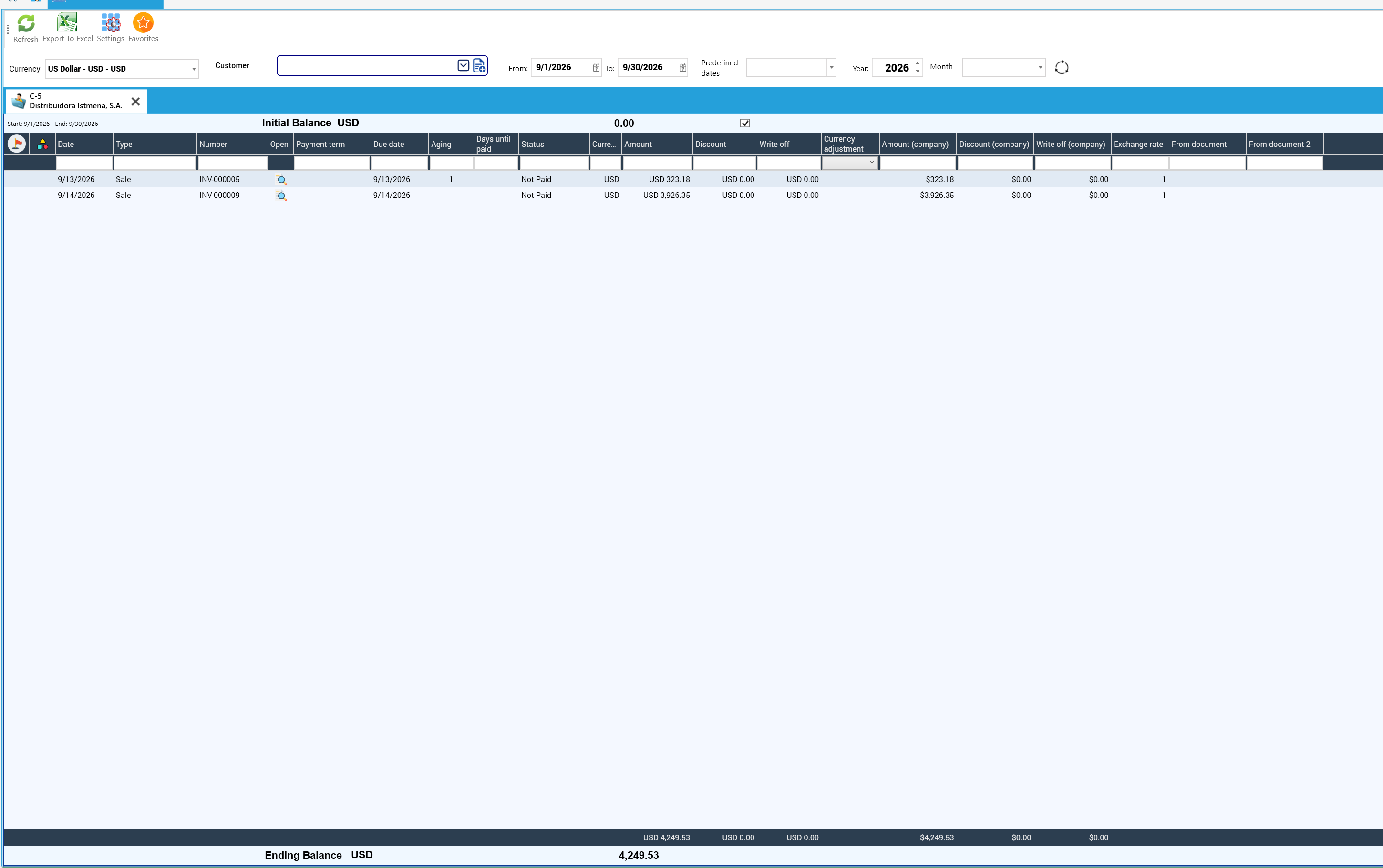 Customer Register